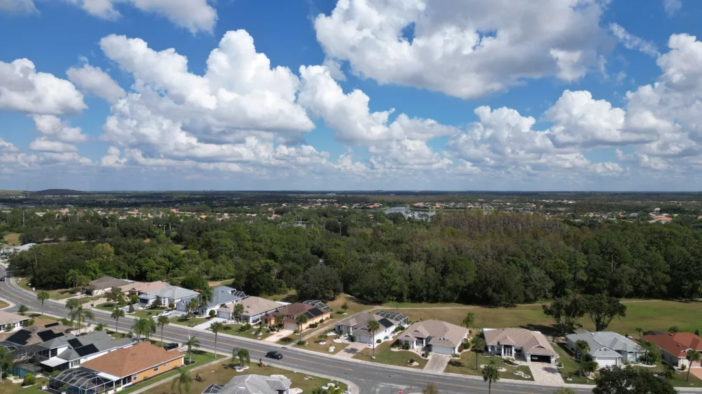 Aerial photo of Sun City Center, FL taken November 1, 2022